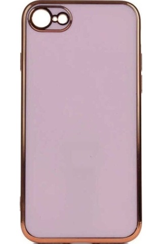 Apple Uyumlu iPhone Se 2020 Kılıf Zore Bark Kapak Lila