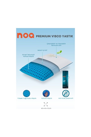 Noa Yatak Premium Visco Yastik