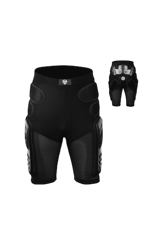 Vkemall Gt312 M Büyüklüğü Spandex Ağ Örtülu Spor Koruyucu Pantolon - Kalın Eva Ve Sert Pe Kapaklı, Bisiklet, Motosiklet, Kayak, Paten İçin Etkileşimi Azaltır Çok Renkli