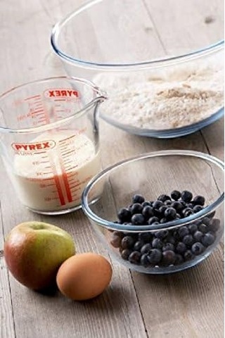 29160 Pırex Dereceli Ölçü Litre 1 Mutfak Kabı, Malzeme, Çok Renkli