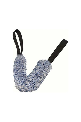 Fastbuy Turcoshop11 Mavi Çift Taraflı Mikrofiber Araba Tekerlek Temizleme Havlusu Uzun Kayış Jant Fırçası
