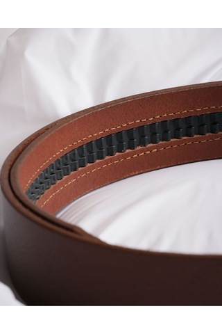 Manda Derisi Otomatik Tokalı Deliksiz Erkek Kemeri - Otomatik Kemer Çokrenkli