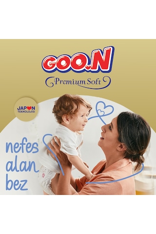 Goon Premium Soft Bebek Bezi 3 Numara Fırsat Paketi 76 Adet