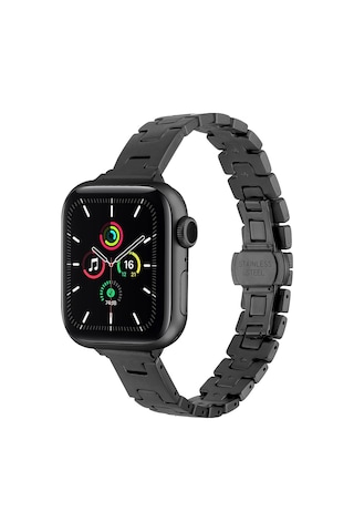 Apple Uyumlu Watch 10/11 Serisi 46mm Kordon Metal İnce Strap Kayış 150