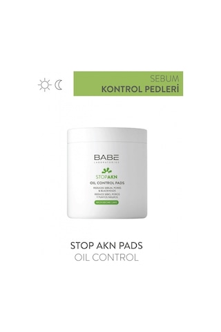 Babe Stop Akn Oil Control Pads 60 Pads - Sebum Kontrol Pedi