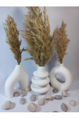 Bohem Vazo Set Siyah