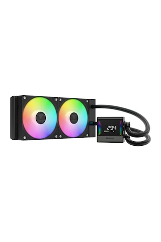 Gamdıas Chıone E4-240, 240mm, Argb, 2 Fanlı, Dijital Ekran, Cpu Sıvı Soğutma Tek Renk
