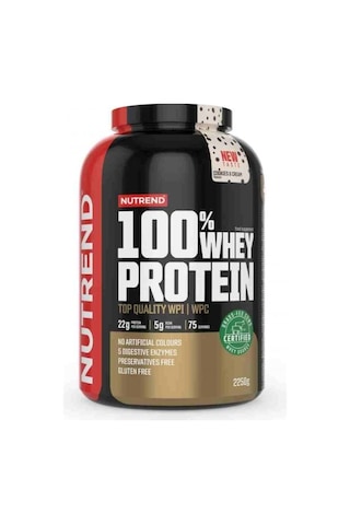 Nutrend Whey Protein 2250 Gr Gluten Free Cookies&cream