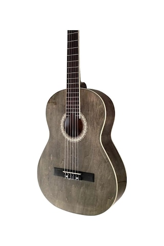 Clariss Ccg-100bk Klasik Gitar Siyah Gül Klavye Kenar Şeritli Sap Ayarlı