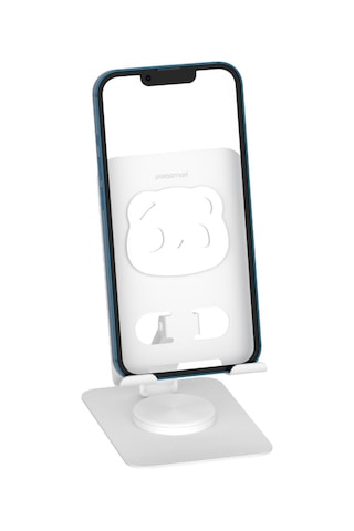 Polosmart Psm145 Telefon Tablet Standı 360 Ayarlanabilir 1000g Taşıma Kapasiteli Beyaz