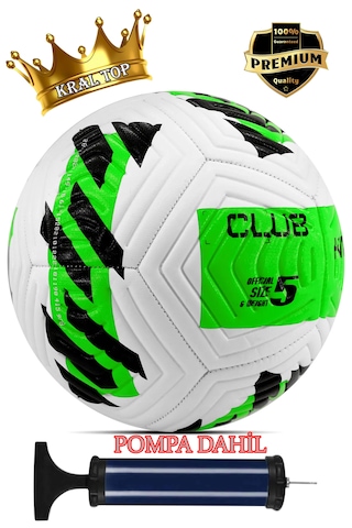 Alastor Futbol Topu Clup Topu Pompa No:5 Yeşil