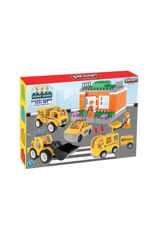 03 614 1010361401002 Double Blocks Kepçeli Dozer Seti