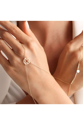 Sembol Gold Altın Pentagram Şahmeran Gold