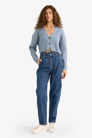 Defacto Regular Fit V Yaka Düğmeli Triko Hırka R1389az25wnbe373 Mavi