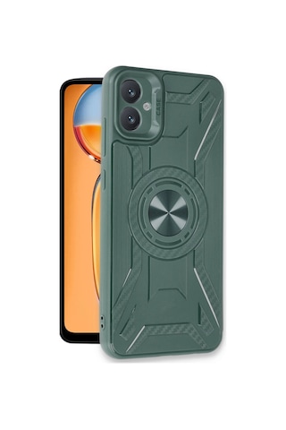 Newface - 480 - Samsung Galaxy Uyumlu A05 Kılıf Lincoln Silikon - - Csmo-tex - Koyu Yeşil