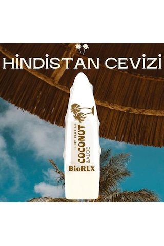 Biorlx Coconut Lip Balm - Stant 12'li