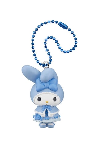 Mavi Şirin Elbiseli Anahtarlık Figür Serisi My Melody Kuromi