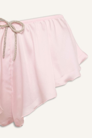 Defacto Regular Fıt Saten Açık Pembe Pijama Alt G1177ax26sppn648 Pembe-pn648