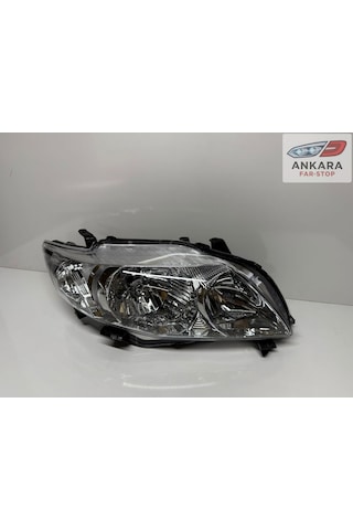 Toyota Corolla 2007 - 2009 Sedan Far Lambası Ön Sağ Sağ Far