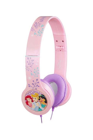 Volkano DY-1090-PRV Disney Prensesler Lisanslı Çocuk Kablolu Kulaküstü Kulaklıklık