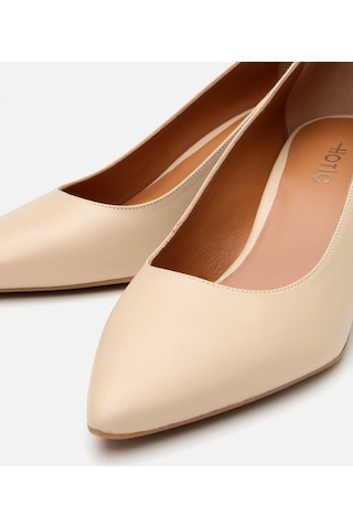 Hotiç Kadın Deri Bej Esnek Tabanlı Stiletto 01ayh304150a310 Bej-beıge Bej