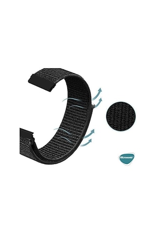 Garmin Venu 3 Hasırlı Kordon Woven Sport Loop Garmin Venu 3 İle Uyumlu Kordon, Akıllı Saat Kayışı