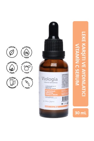 Viologia Clinical Laboratory Leke Karşıtı Ve Aydınlatıcı Vitamin C Serum 100 ML