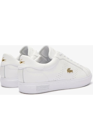 Lacoste Powercourt Kadın Beyaz Sneaker Beyaz