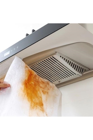 2li Yağ Emici Duman Önleyici Davlumbaz Koruyucu Filtre Pratik