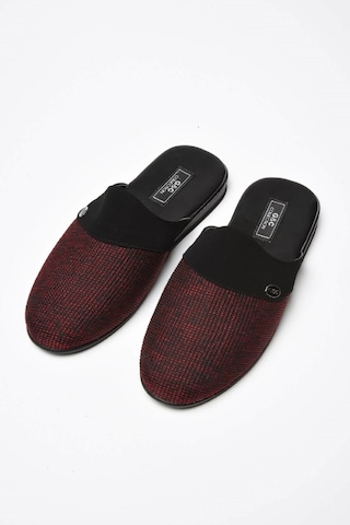 Gc 325 Erkek Ev Terliği - Bordo Bordo