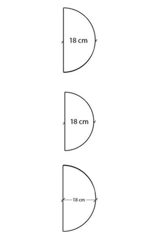 Doğal Modern Organizer Düzenleyici 3'lü Oval Dekoratif Kitaplık Banyo Mutfak Duvar Rafı Meşe