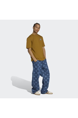 Adidas Monogram Erkek Mavi Jean Pantolon Jy2993