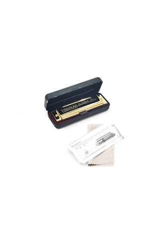 Hermann Mayer Hm10c Gold Harmonica - Domajör Mızıka