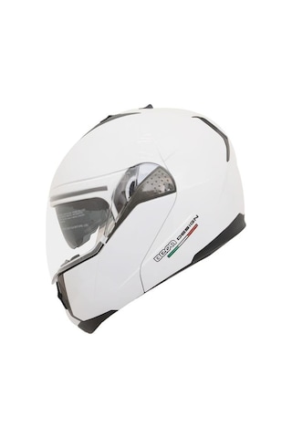 Beon B700 Çene Açılır Vizörlü Kask Beyaz M
