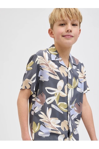 Jack & Jones Jack&jones Jorluke Varenna Erkek Çocuk Gömlek 12274225 Gri