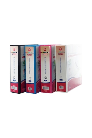 Bigpoint 4D Mekanizmalı Klasör 7 cm Açık Kırmızı