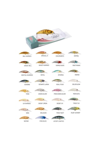 Hanfish Zıpır Ug 50Mm 5Gr Lrf Maket Balık (475826842)