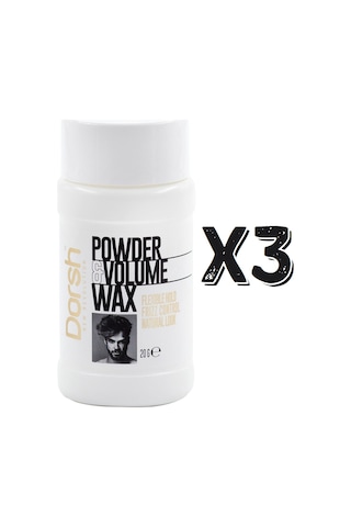 Dorsh Saç Şekillendirici Pudra Wax 20 Gr Volume 3 Adet