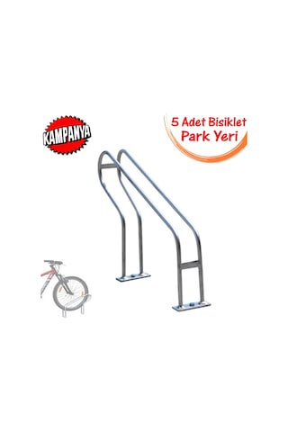 Bisiklet Park Yeri Alanı Ayağı Demiri Taşıyıcı Standı