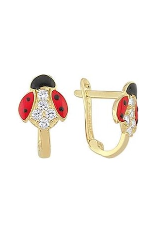 Altın Kelebek Çocuk Küpe - 722000011221 Sarı Altın