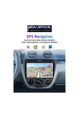 Chevrolet Lacetti Uyumlu 8gb Ram 128gb Rom 8 Çekirdek Android Multimedya