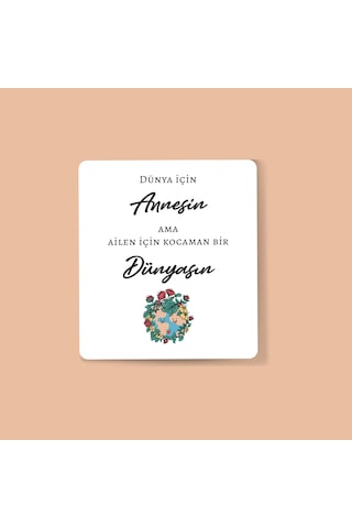 Anneler Günü 4 Lü Tebrik Kartı Hediye Kartı Not Kartı