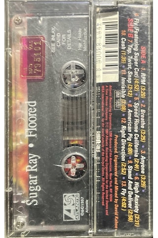 Plak Değildir Kaset Tir Kaset Sugar Ray Floored Kaset
