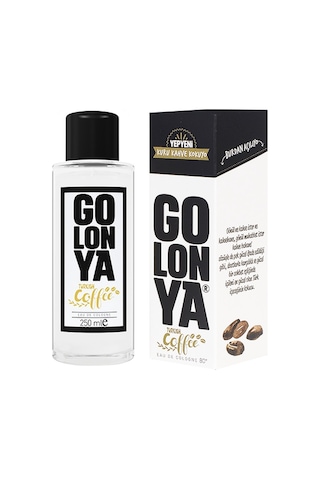 Golonya Kuru Kahve Kokulu Cam Şişe Kolonya 250 ML