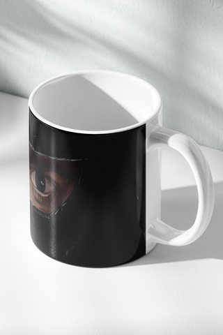 Şövalye Ve Prenses, Kalp Muhafızı, Dark Knight, Fantasy Hikaye Kupa Bardak Siyah