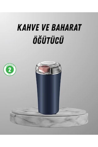 Elektrikli Kahve Ve Baharat Öğütücü - Güçlü Motor, Paslanmaz Çelik Gövde, Kolay Temizlik Diğer