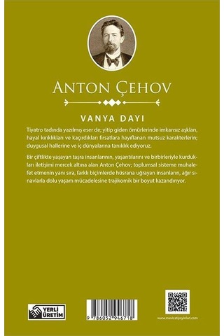 Vanya Dayı - Anton Pavloviç Çehov - Mavi Çatı Yayınları