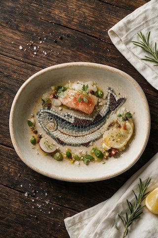 Fish Hygge 10cm 4 Adet Porselen Oval Kase Seti
