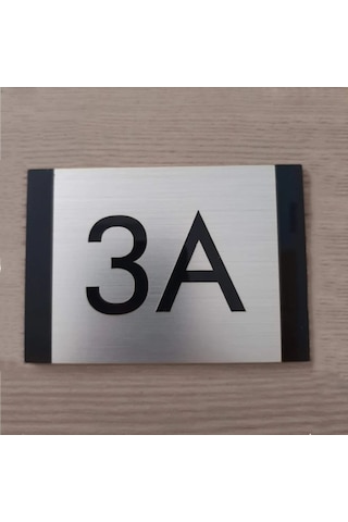 Modern Tasarım Kapı Ve Birim Numarası - Apartman, Ofis, Iç Mekan