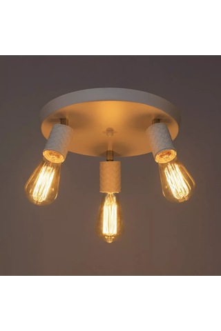 Bayerlux Tavan Spot Avize Skin 3xe27 40w 225107379 Beyaz